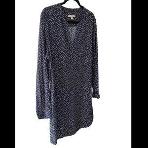 Banana Republic Long-Sleeve V-Neck Dress Size 14